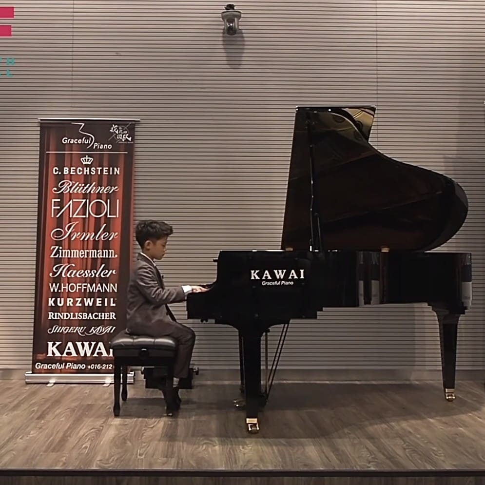 Euroasia Piano Competition performance by Loh Piano Studio student