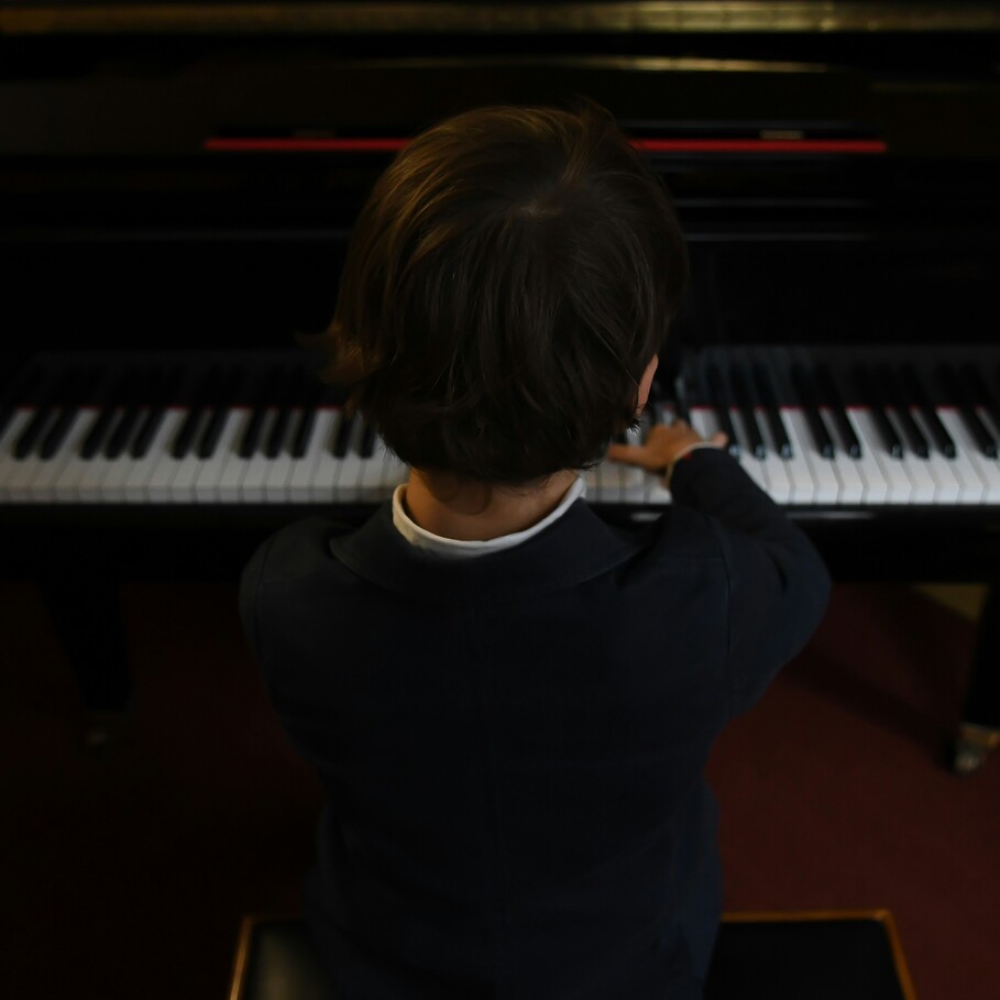 Beginner piano lesson for kids at Loh Piano Studio in Johor Bahru